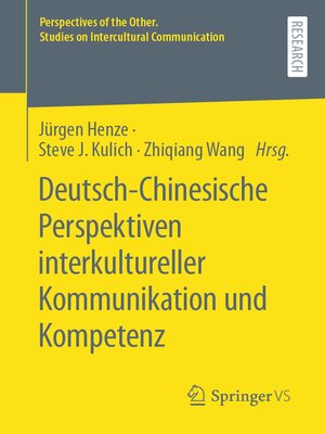 cover image of Deutsch-Chinesische Perspektiven interkultureller Kommunikation und Kompetenz